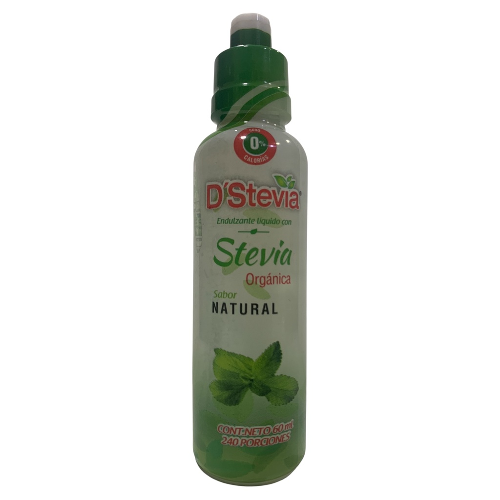 STEVIA LIQUIDA D´STEVIA NATURAL 60ML