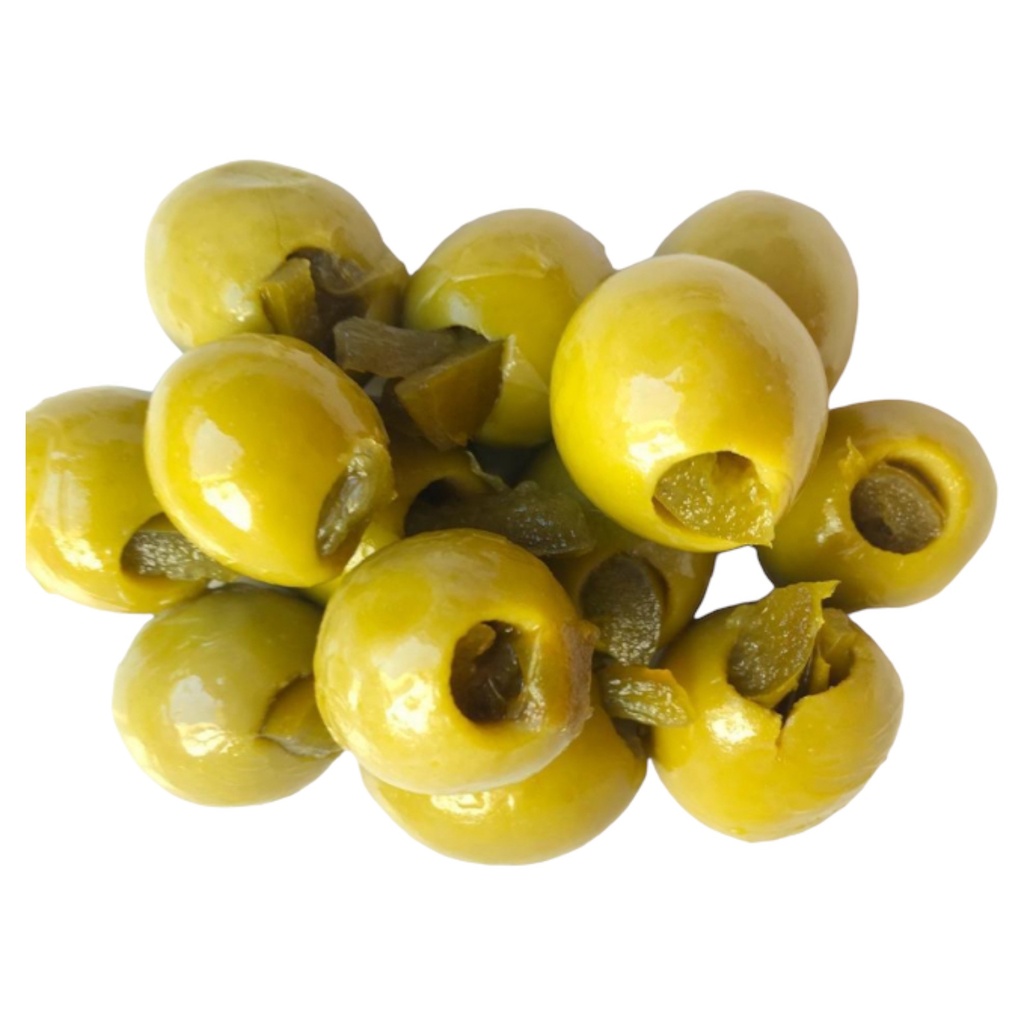 ACEITUNAS RELLENAS CON JALAPENOS  X KG
