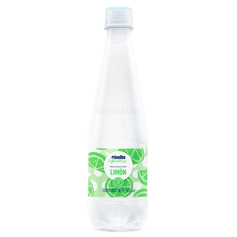 AGUA GASIFICADA MINI SPARK SABOR LIMON  500ML