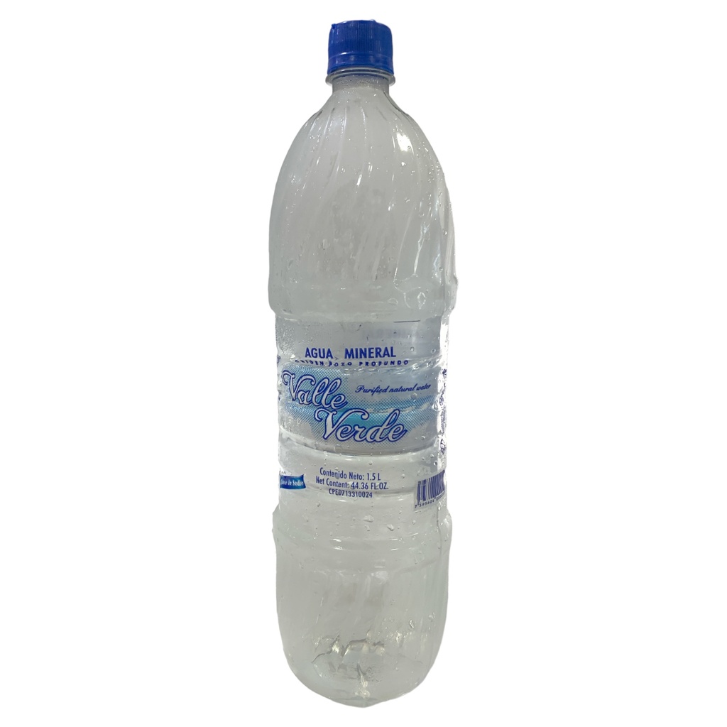 AGUA MINERAL VALLE VERDE 1.5L