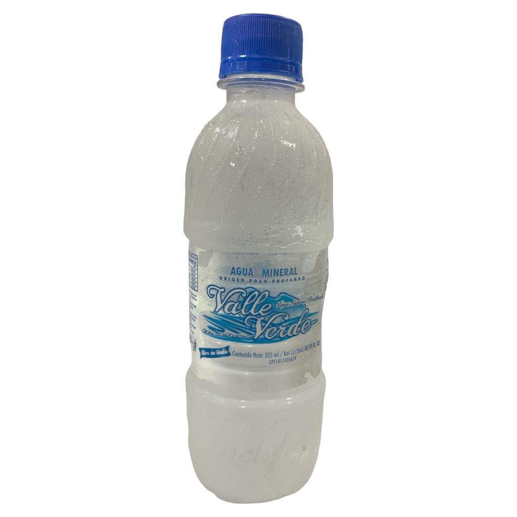 AGUA MINERAL VALLE VERDE 355ML