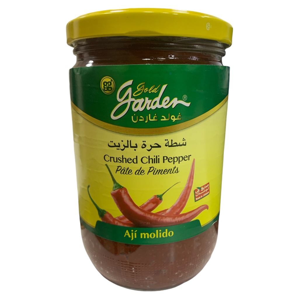 CRUSHED CHILLI PEPPER (AJI MOLIDO) GOLD GARDEN 700GR