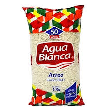 ARROZ BLANCO AGUA BLANCA 1KG
