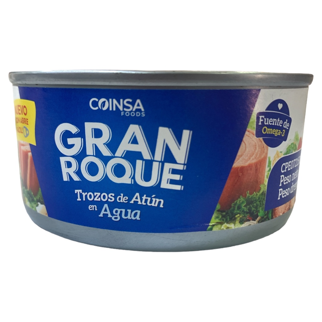 ATUN EN AGUA GRAN ROQUE 110 GR