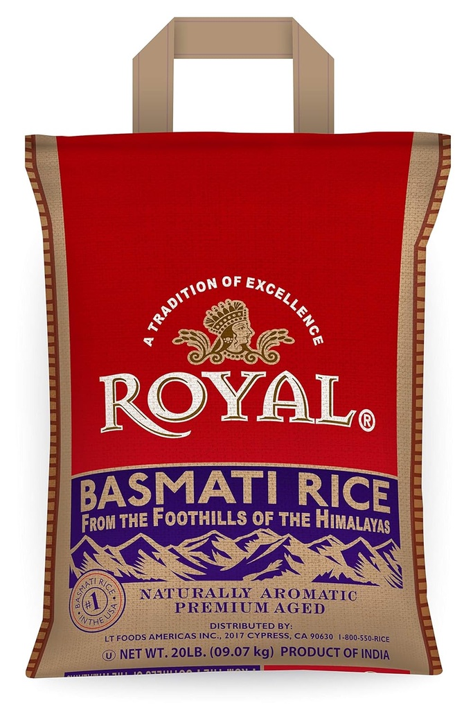 BASMATI RICE ROYAL X KG