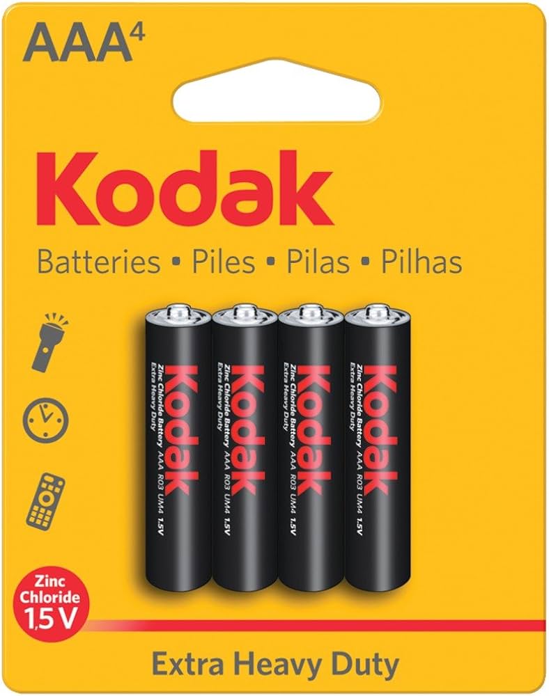 BATERIA KODAK AAA SUPER HEAVI DUTY UND