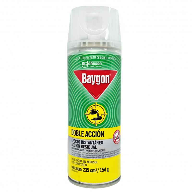 BAYGON INSECTOS DOBLE ACCION 235 ML