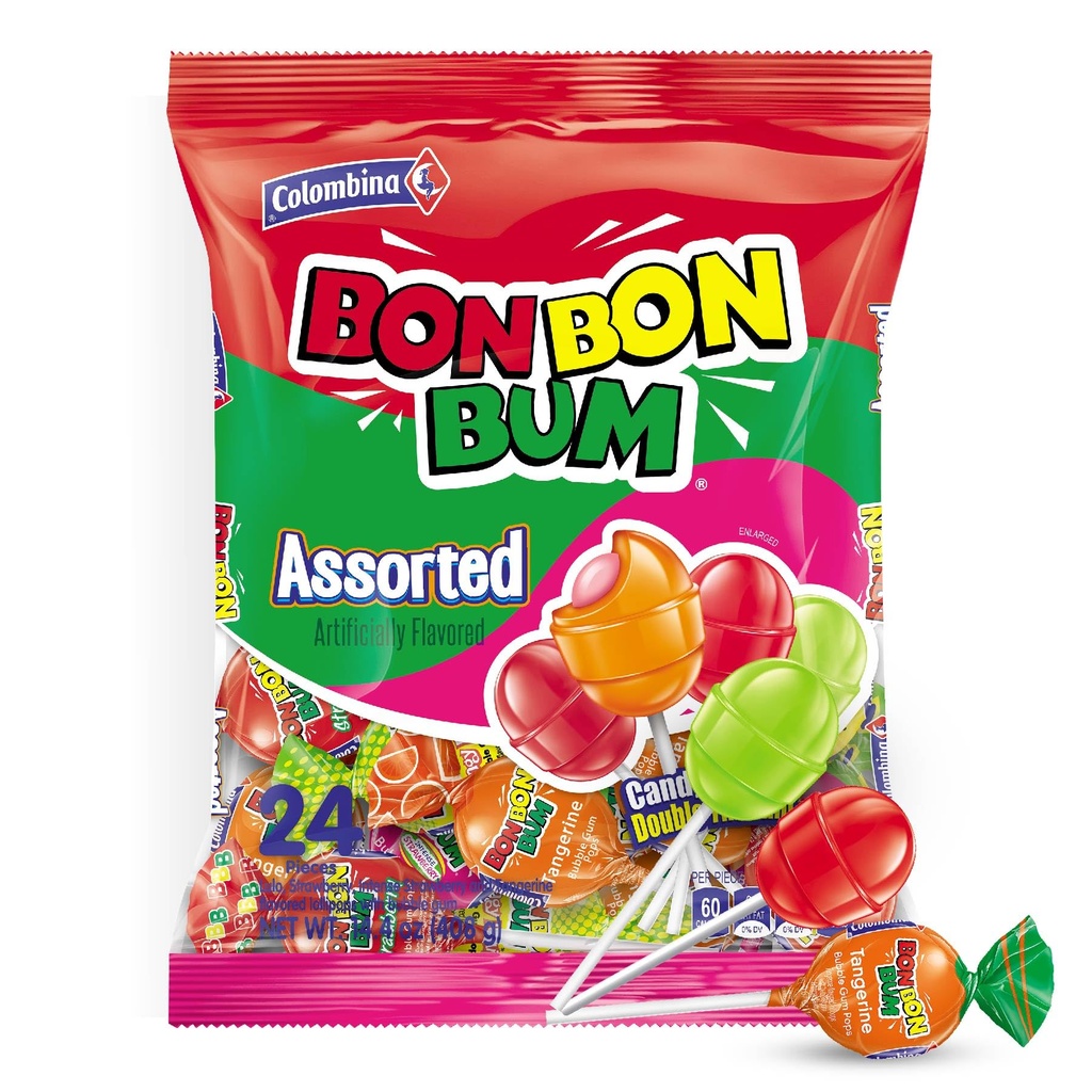 CHUPETAS BON BON BUM SURTIDO
