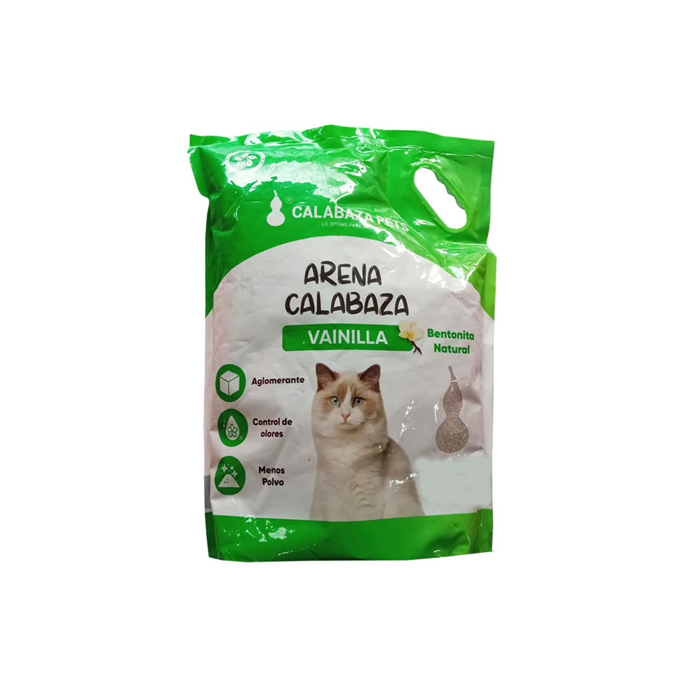 ARENA CALABAZA VAINILLA 4.5 KG