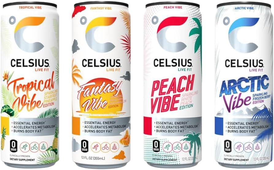 CELSIUS VARIADOS 355ML