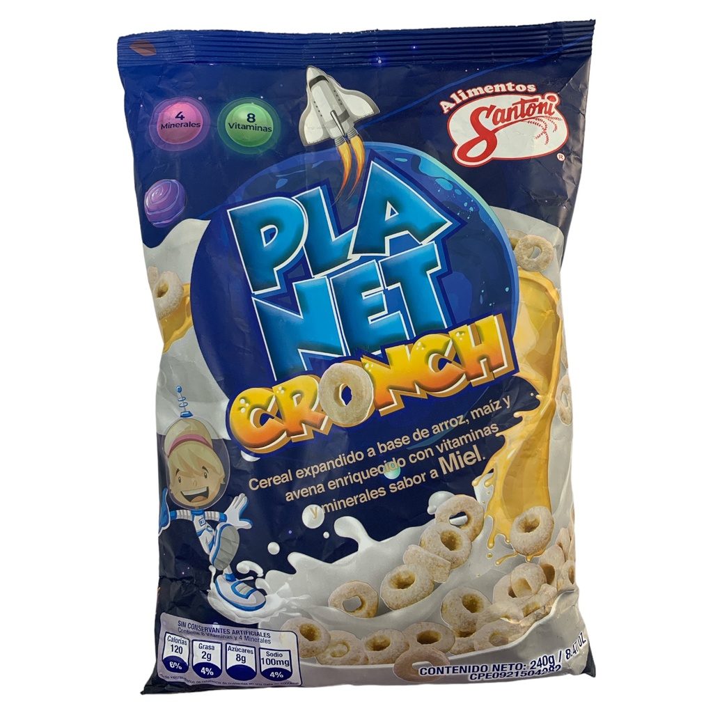 CEREAL PLANET CRONCH DE MIEL 240 GR