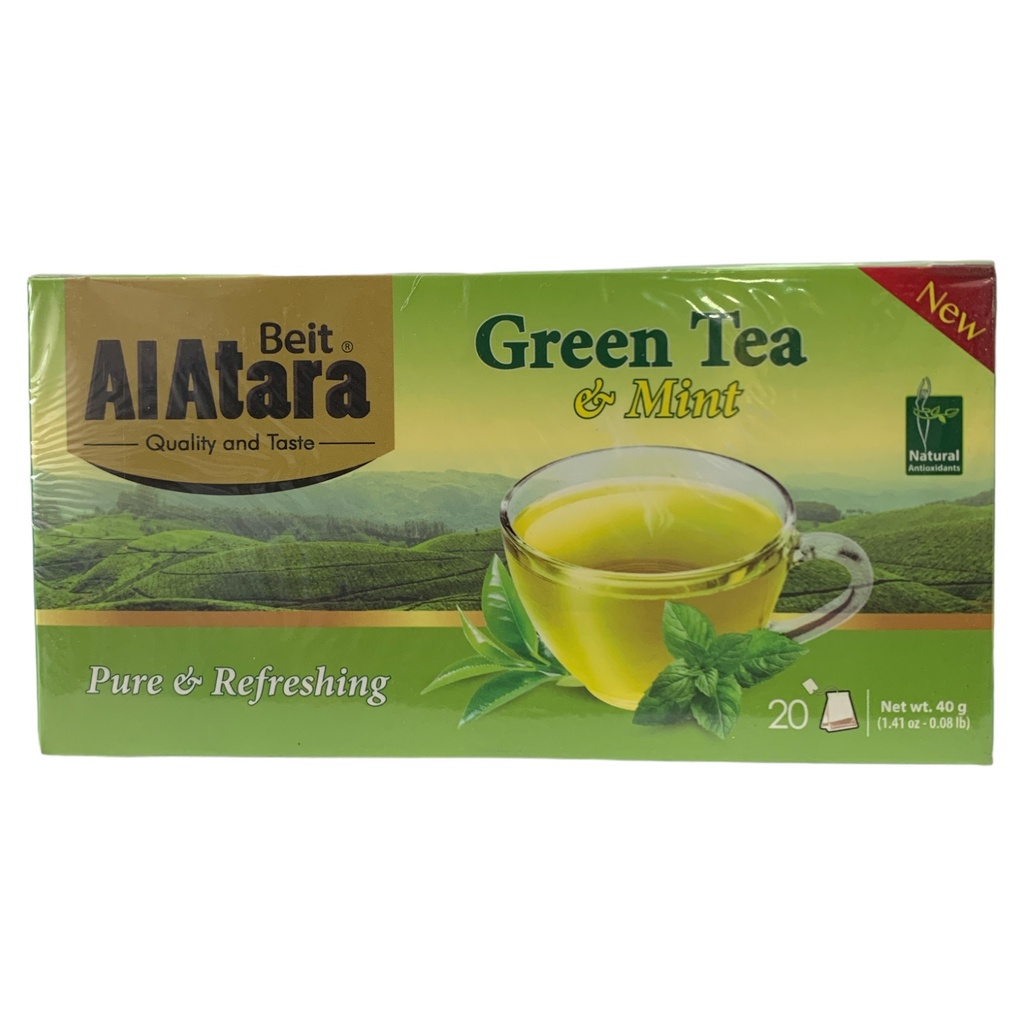 TE ALATARA GREEN TEA & MINT- TE VERDE CON MENTA 20 SOBRES