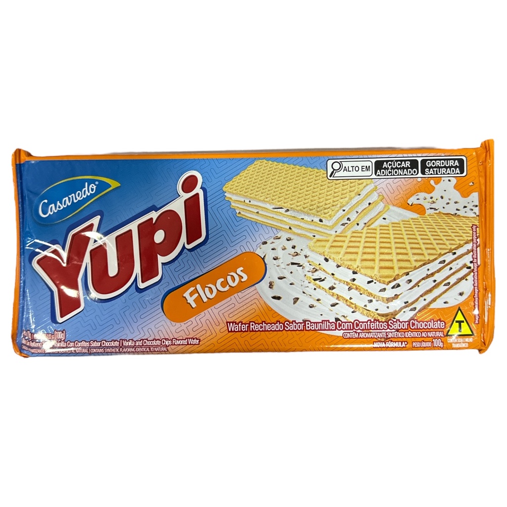 GALLETA WAFER YUPI FLOCOS 100G