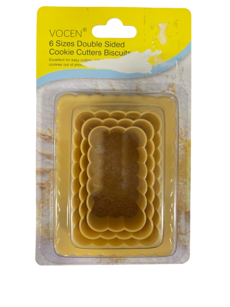 CORTADOR DE GALLETA RECTANGULAR 22N9-143