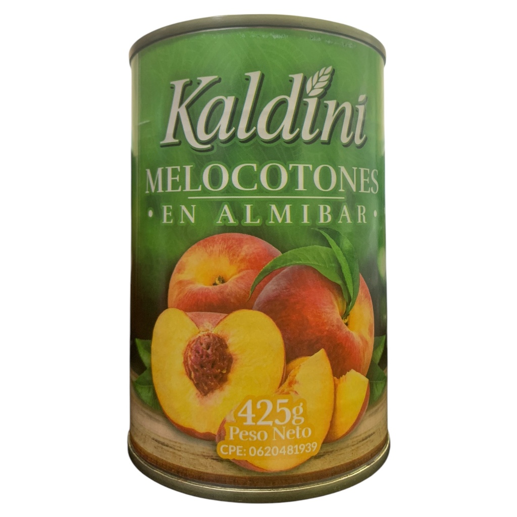 MELOCOTONES EN ALMIBAR KALDINI 425GR