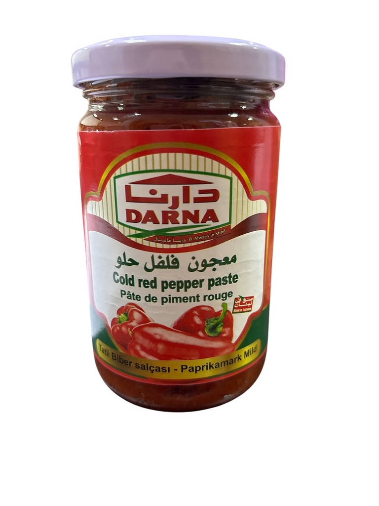 COLD RED PEPPER PASTE - PASTA DE PIMENTON DARNA 380GR