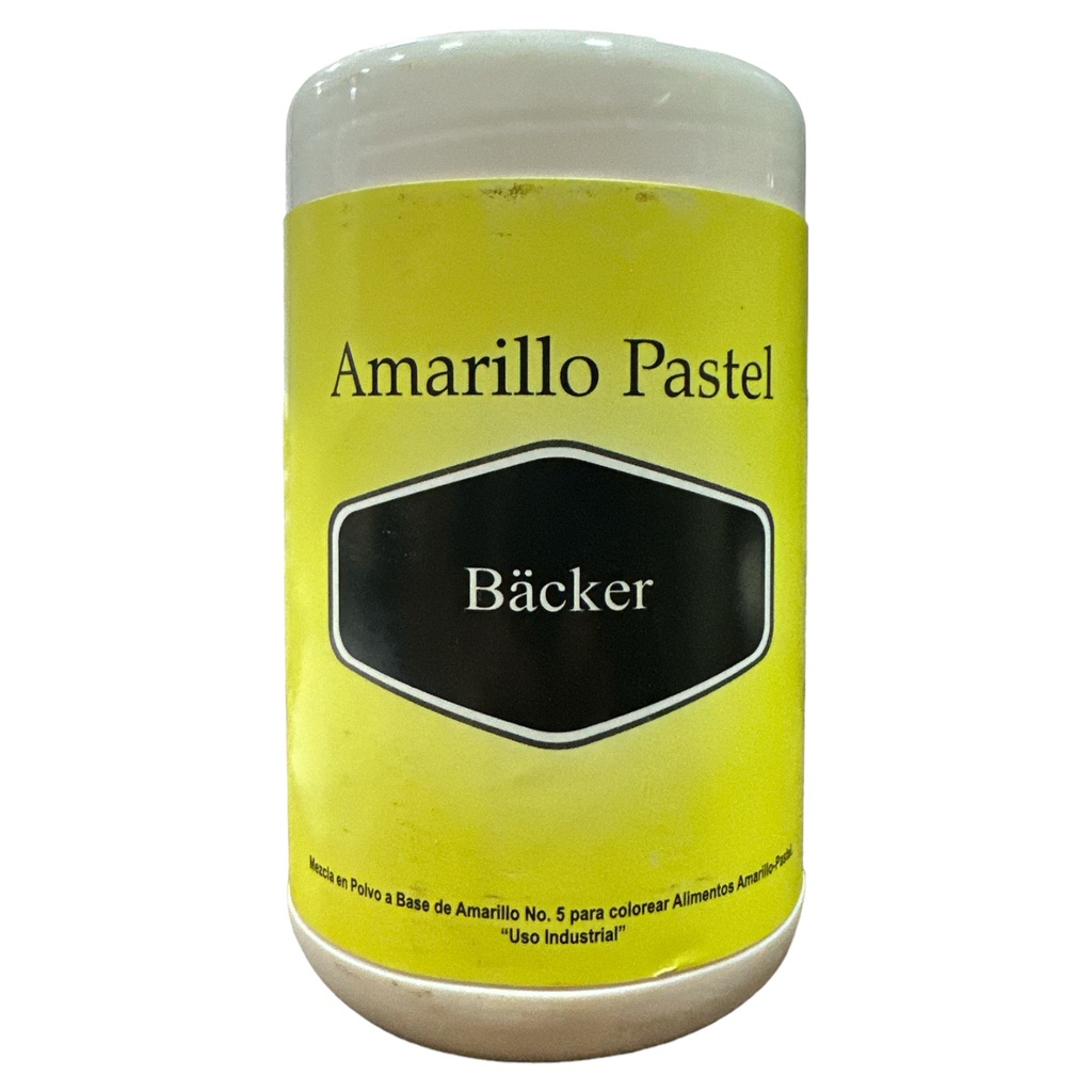 COLORANTE AMARILLO BACKER 500GR