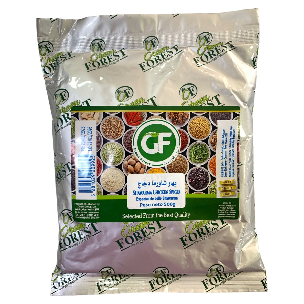 CONDIMENTO DE POLLO PARA SHAWARMA DARNA POR KG