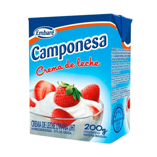CREMA DE LECHE CAMPONESA 200GR