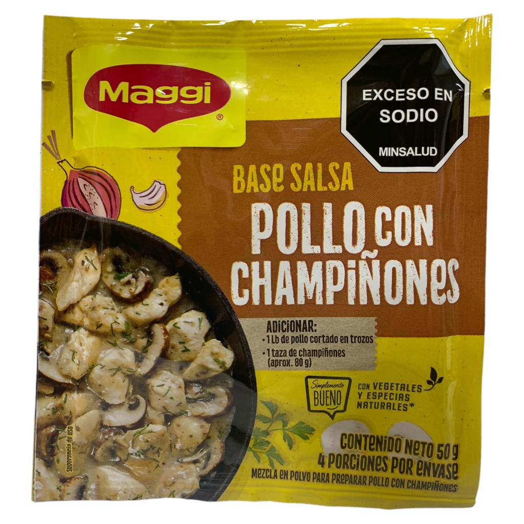 CREMA MAGGI CHAMPIÑONES 50GR