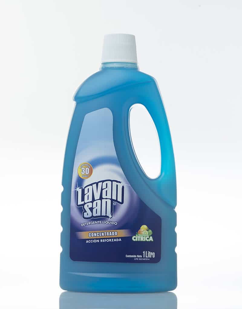 DETERGENTE LIQUIDO CONCENTRADO LAVAN SAN 1L