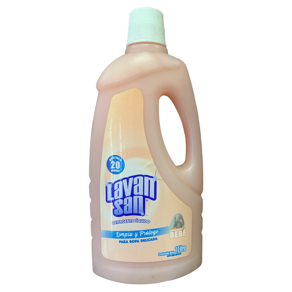 DETERGENTE LIQUIDO P/ROPA DELICADA 1L