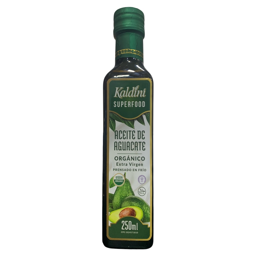 ACEITE DE AGUCATE EXTRA VIRGEN KALDINI 250 ML