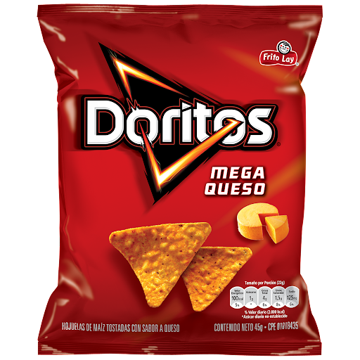 DORITOS MEGA QUESO 45GR