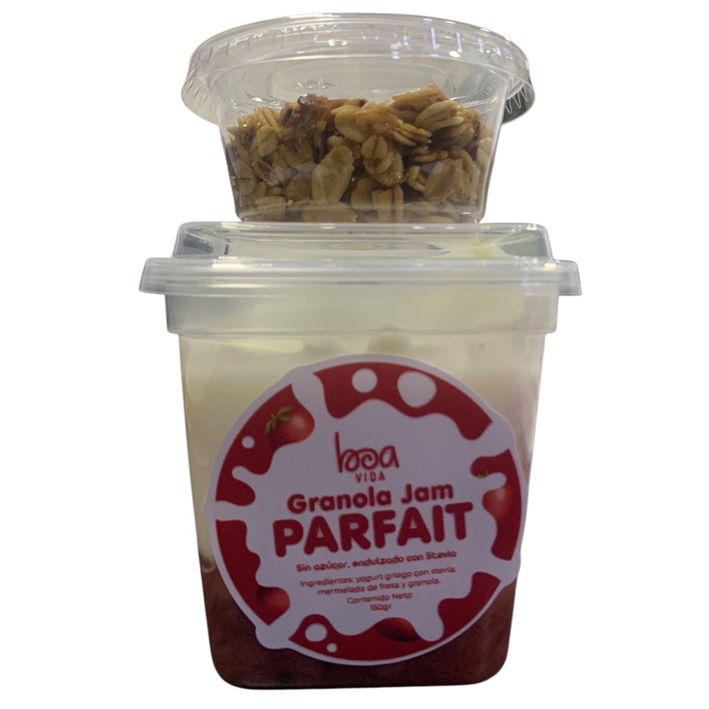 YOGURT PARFAIT GRANOLA JAM BOA VIDA 150GR