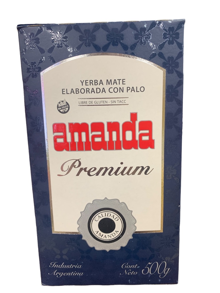 YERBA MATE AMANDA PREMIUM 500GR