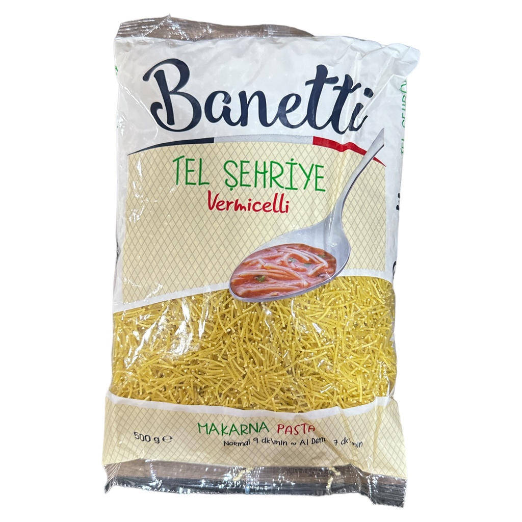 FIDEOS BANETTI VERMICELLI 500GR