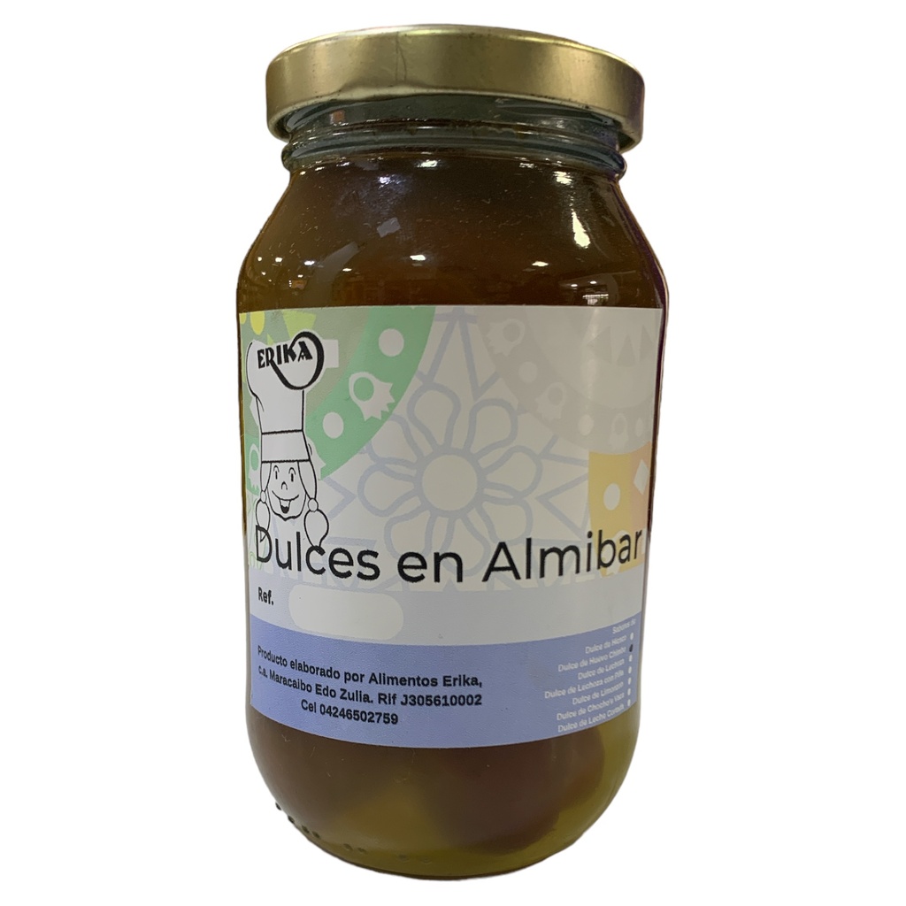 DULCE DE HUEVOS CHIMBOS ERIKA 500ML