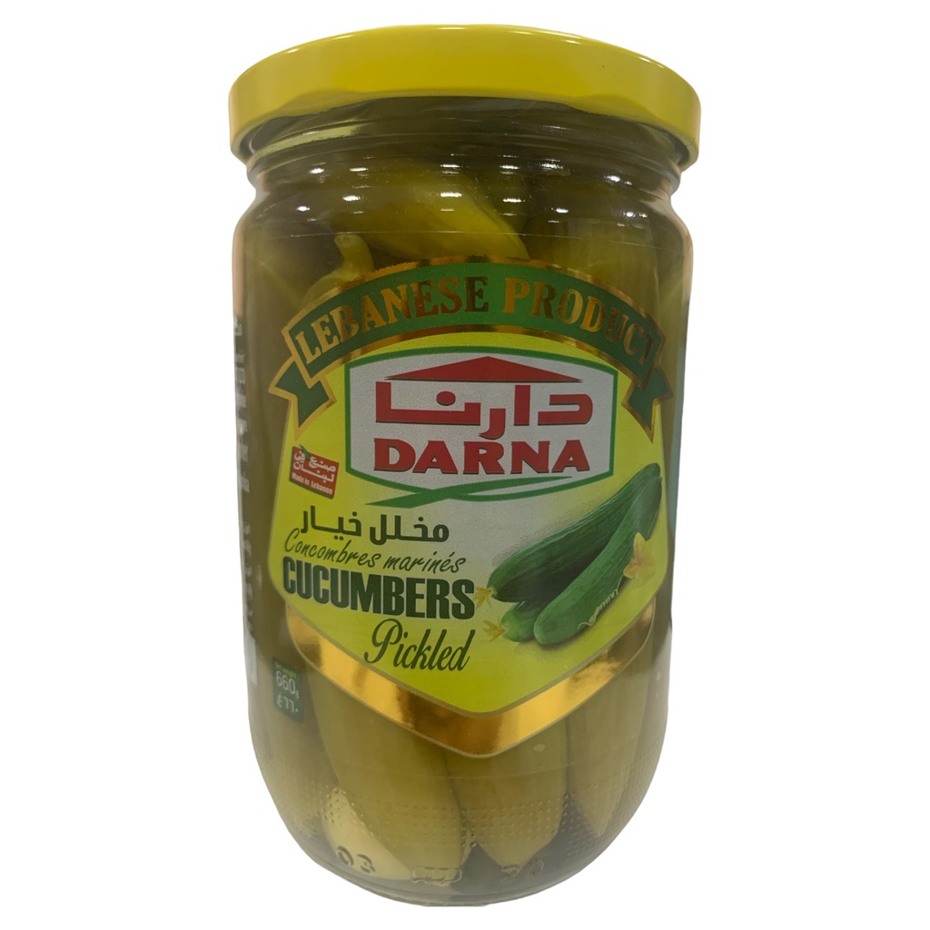 ENCURTIDO PEPINO 660GR DARNA (CUCUMBERS)