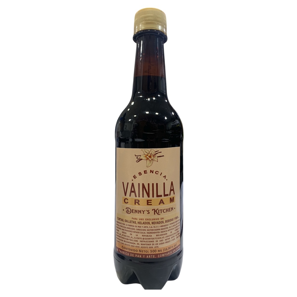ESCENCIA DE VAINILLA DENNYS KITCHEN 500 ML