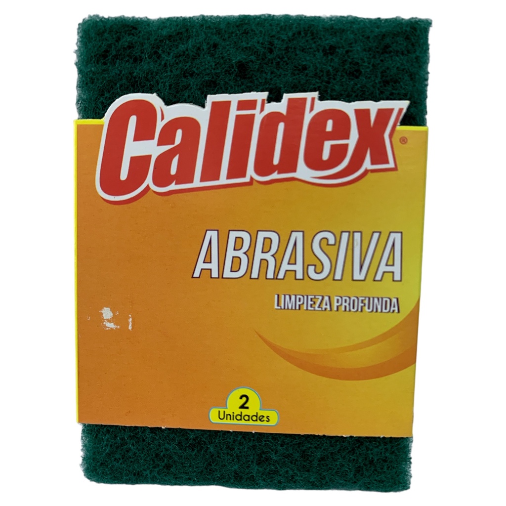 ESPONJA ABRASIVA VERDE CALIDEX