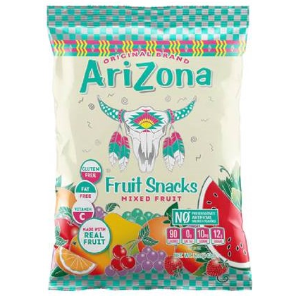 FRUIT SNACKS MIXED FRUIT ARIZONA 64GR