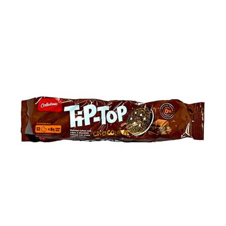 GALLETA TIP TOP DE CHOCOLATE 80 GR