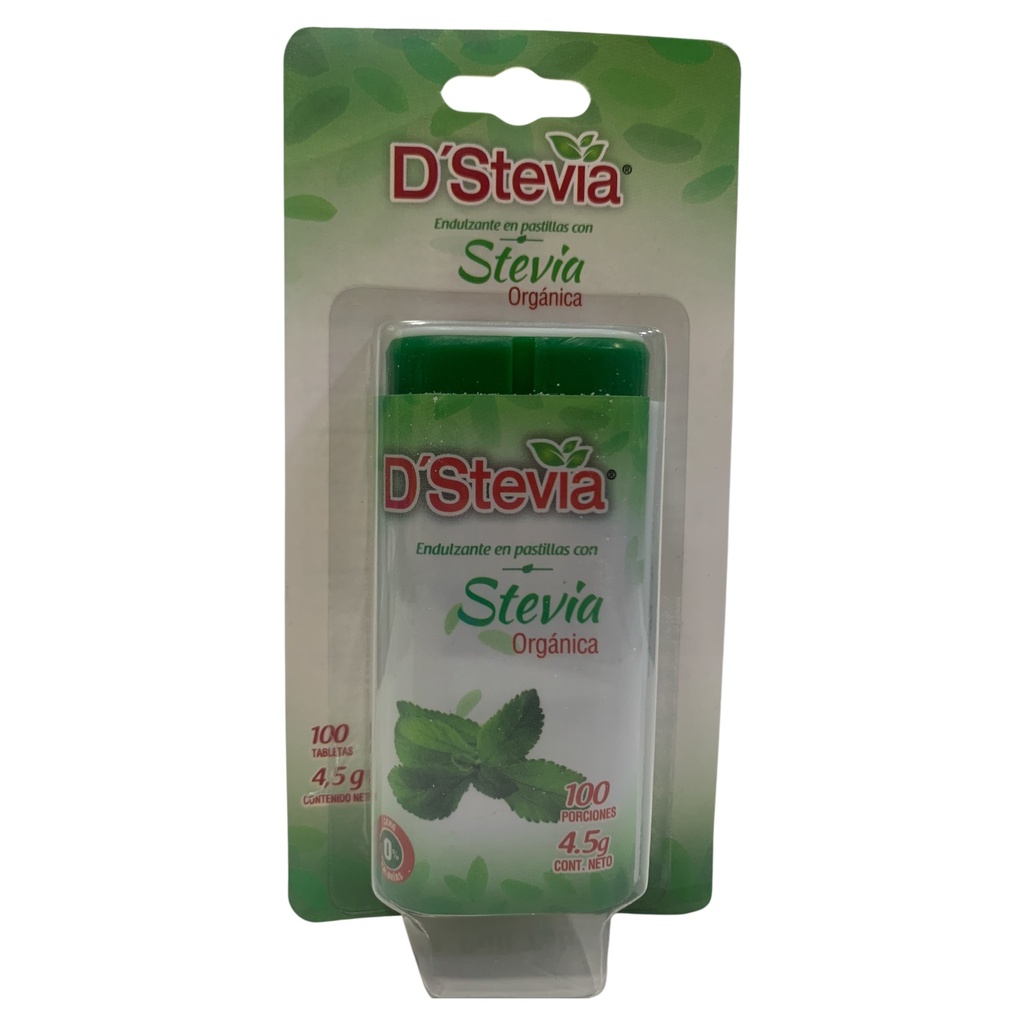 STEVIA D´STEVIA EN PASTILLA 4.5GR