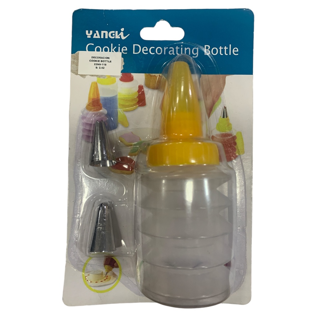 DECORACION COOKIE BOTTLE 22N9-118