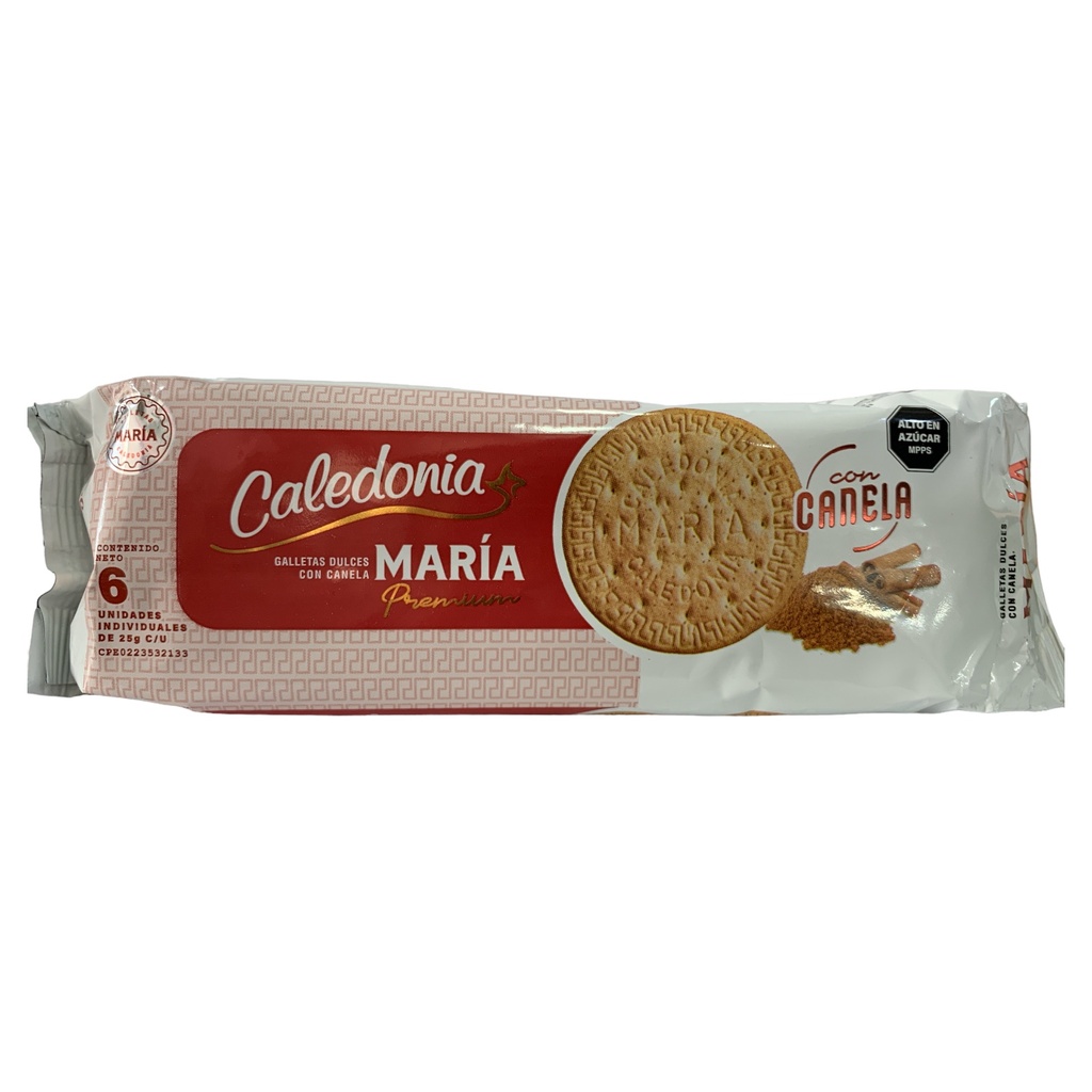 GALLETAS MARIA CALEDONIA DE CANELA 150GR