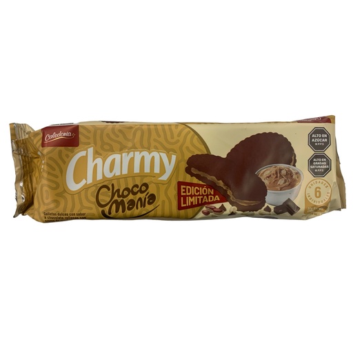 [K8] GALLETAS CHARMY CHOCOMANIA 192 GR