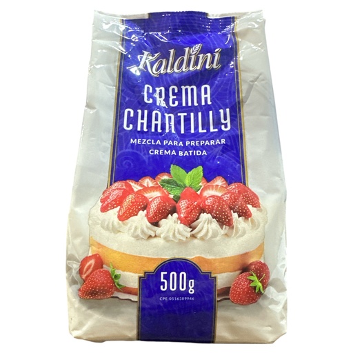 [K18] CREMA CHANTILLY EN POLVO KALDINI 500GR