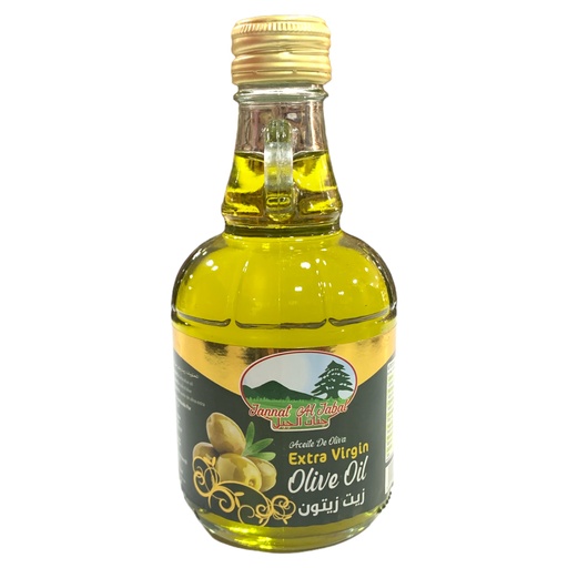 [K40] ACEITE DE OLIVA JANNAT AL JABAL 250 ML JARRA