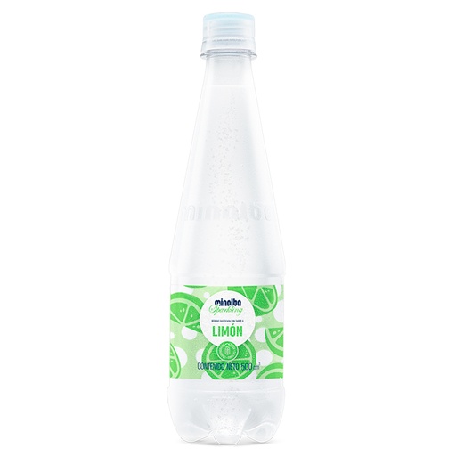 [K120] AGUA GASIFICADA MINI SPARK SABOR LIMON  500ML