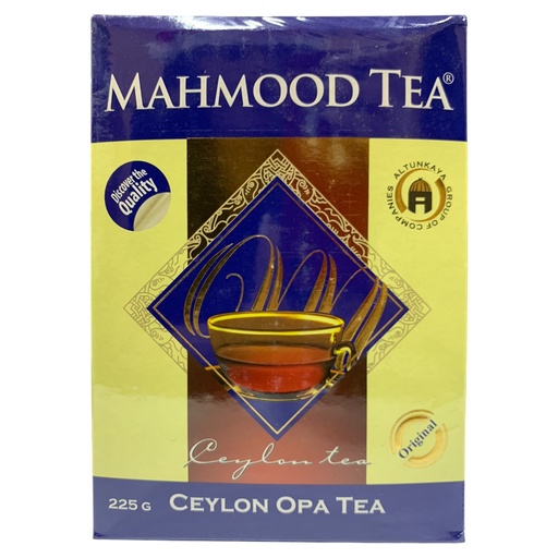 [K155] TE NEGRO MAHMOOD TEA 225 GR