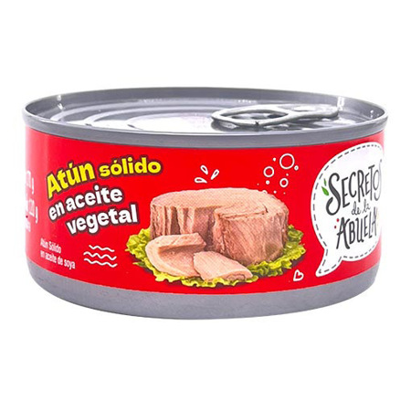 [K656] ATUN EN ACEITE VEGETAL SECRETOS DE LA ABUELA 170GR