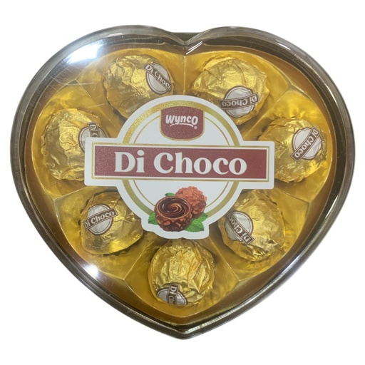 [K244] BOMBONES DI CHOCO CORAZON (8UND) WYNCO 100GR