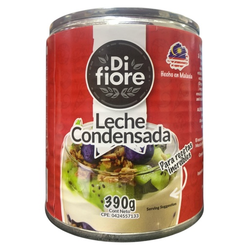 [K254] LECHE CONDENSADA DI FIORE 390GR