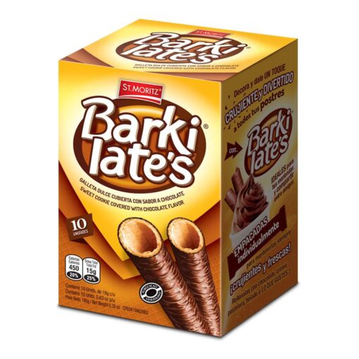 [K286] BARKI LATES CHOCOLATE Y CHOCOLATE BLANCO X UND