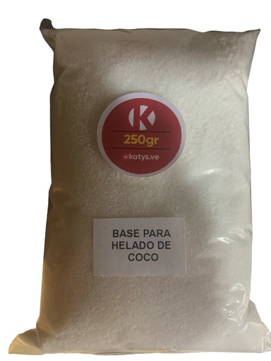 [K302] BASE PARA HELADO COCO POR KG